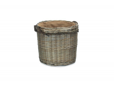 Basket, SIZE 1 ANTIQUE WASH ROUND STORAGE BASKET