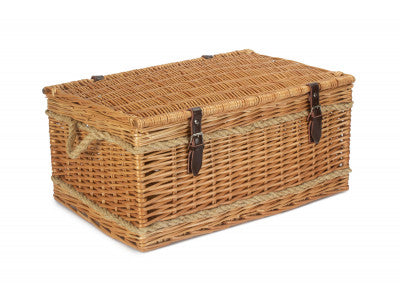 "Basket, 24" ROPE HANDLED TRUNK"