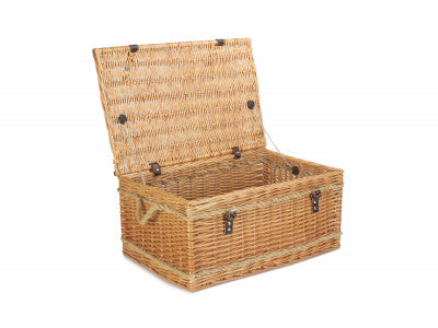 "Basket, 24" ROPE HANDLED TRUNK"