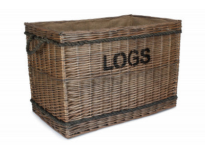 "Basket, JUMBO "LOGS" BASKET"