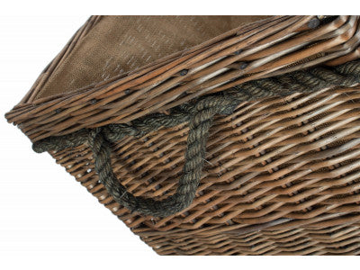 "Basket, JUMBO "LOGS" BASKET"