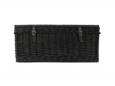 "Basket, 27" BLACK ROPE HANDLED TRUNK"