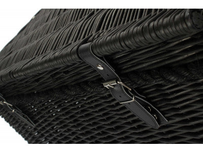 "Basket, 27" BLACK ROPE HANDLED TRUNK"