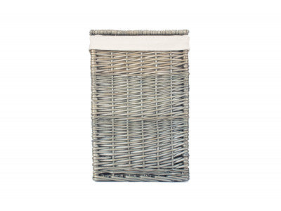 Basket, SMALL SQUARE LAUNDRY BASKET with WHITE LINING