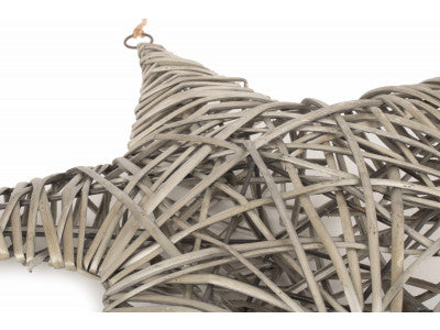 Basket, LARGE ANTIQUE WASH STAR