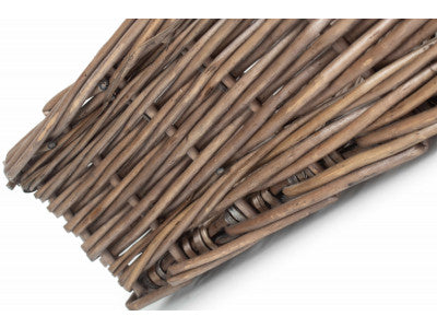 Basket, LARGE ANTIQUE WASH STRAIGHT-SIDED TRAY