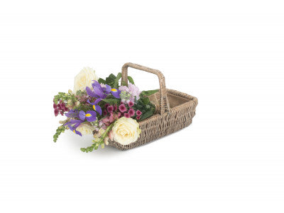 Basket, SMALL RECTANGULAR GARDEN TRUG