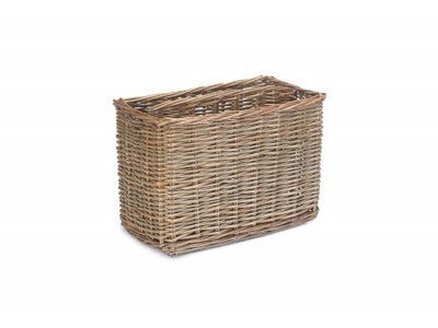 Basket, TALL ANTIQUE WASH MAGAZINE RACK