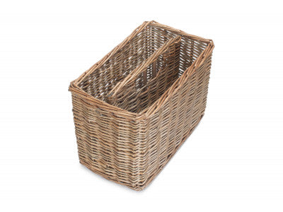 Basket, TALL ANTIQUE WASH MAGAZINE RACK