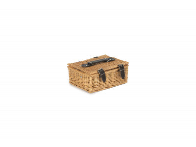 "Basket, 10" WICKER HAMPER"