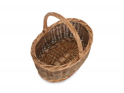 Basket, SIZE 1 OVAL UNPEELED SHOPPER