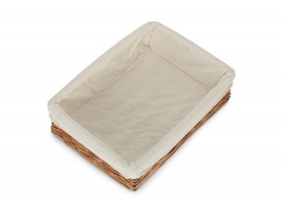 Basket, LINED MEDIUM DOUBLE STEAMED STORAGE TRAY