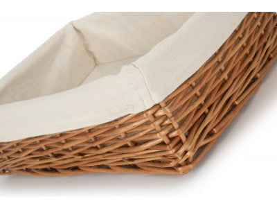 Basket, LINED MEDIUM DOUBLE STEAMED STORAGE TRAY