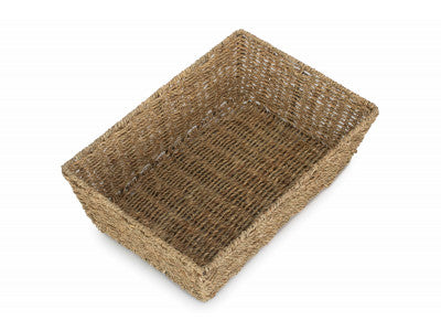 Basket, EXTRA LARGE TAPERED SEAGRASS TRAY
