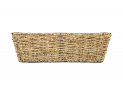 Basket, EXTRA LARGE TAPERED SEAGRASS TRAY