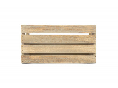 Basket, SMALL OAK EFFECT DISPLAY TROUGH