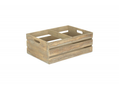 Basket, LARGE OAK EFFECT DISPLAY TROUGH