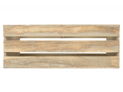 Basket, LARGE OAK EFFECT DISPLAY TROUGH