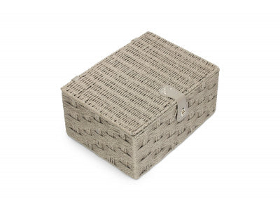 Basket, LARGE GREY PAPER ROPE HAMPER