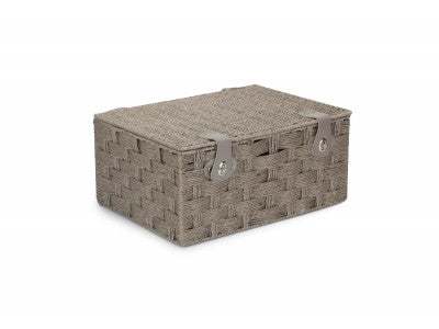 Basket, EXTRA LARGE GREY PAPER ROPE HAMPER