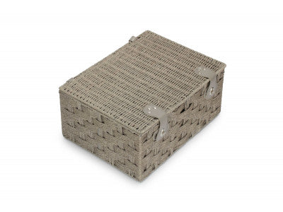 Basket, EXTRA LARGE GREY PAPER ROPE HAMPER