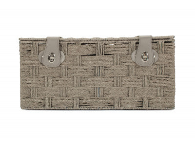 Basket, EXTRA LARGE GREY PAPER ROPE HAMPER