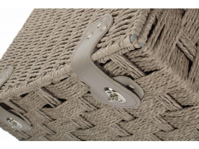 Basket, EXTRA LARGE GREY PAPER ROPE HAMPER