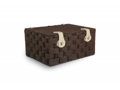 Basket, EXTRA LARGE BROWN PAPER ROPE HAMPER