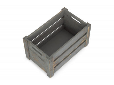 Basket, SMALL DEEP VINTAGE CRATE 