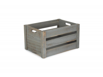 Basket, LARGE DEEP VINTAGE CRATE 