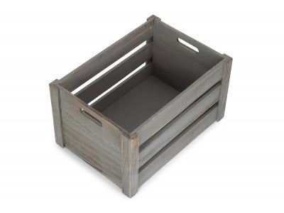 Basket, LARGE DEEP VINTAGE CRATE 