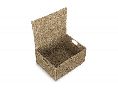 Basket, LARGE SEAGRASS HAMPER