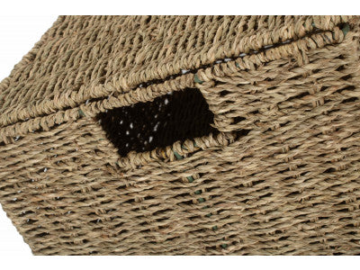 Basket, LARGE SEAGRASS HAMPER