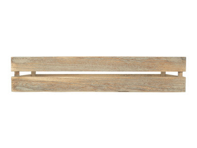 Basket, LARGE OAK EFFECT PACKING CRATE