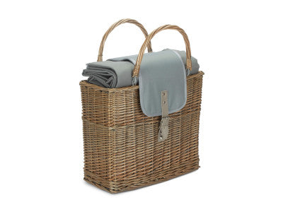 Basket, GREY CHILLER BASKET and PICNIC BLANKET 