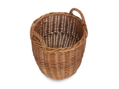 Basket, SMALL LIGHT STEAMED LINEN BIN