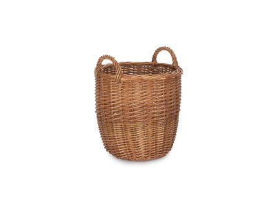 Basket, SMALL LIGHT STEAMED LINEN BIN