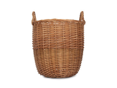 Basket, SMALL LIGHT STEAMED LINEN BIN