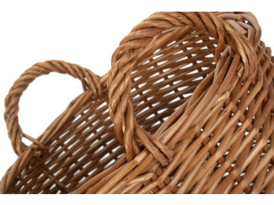 Basket, SMALL LIGHT STEAMED LINEN BIN