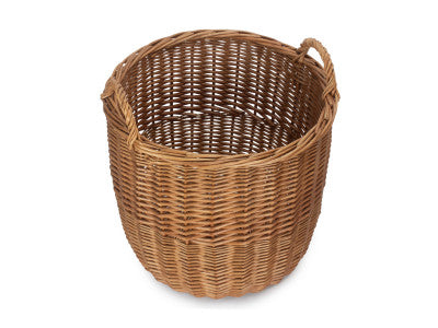 Basket, LARGE LIGHT STEAMED LINEN BIN