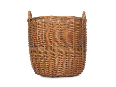 Basket, LARGE LIGHT STEAMED LINEN BIN