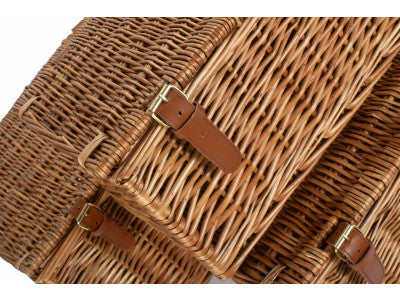 Basket, Set of 3 LIGHT STEAMED WINDSOR HAMPER 