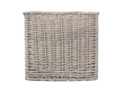 Basket, SQUARE GREY WASH STORAGE SOLUTION