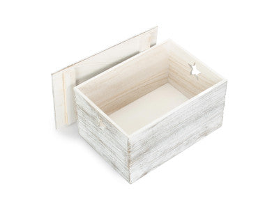 Basket, LARGE VINTAGE STAR CUT OUT BOX 