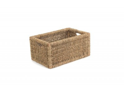 Basket, LARGE SEAGRASS STORAGE BASKET