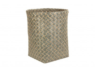 Basket, GREY POPLAR LAUNDRY BASKET