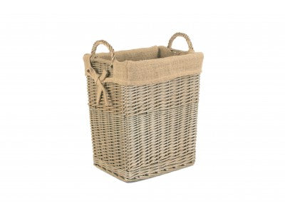 Basket, SMALL RECTANGULAR LOG / STORAGE BASKET