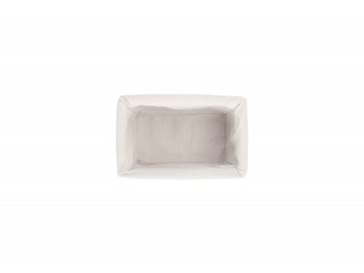 Basket, SMALL DOUBLE STEAMED STORAGE BASKET with WHITE LINING