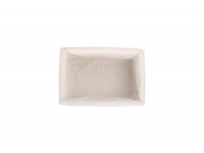 Basket, MEDIUM DOUBLE STEAMED STORAGE BASKET with WHITE LINING