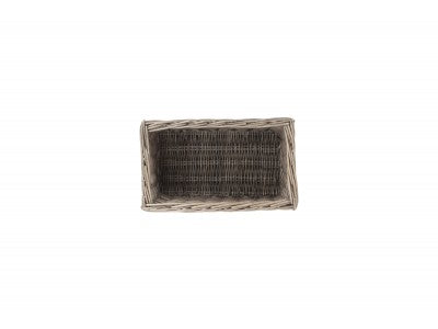 Basket, SMALL ANTIQUE WASH STORAGE BASKET 